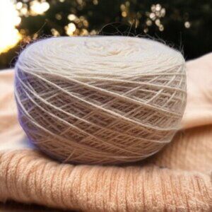 Purl Soho Heirloom White Sweetgrass Undyed Cotton / Alpaca Yarn